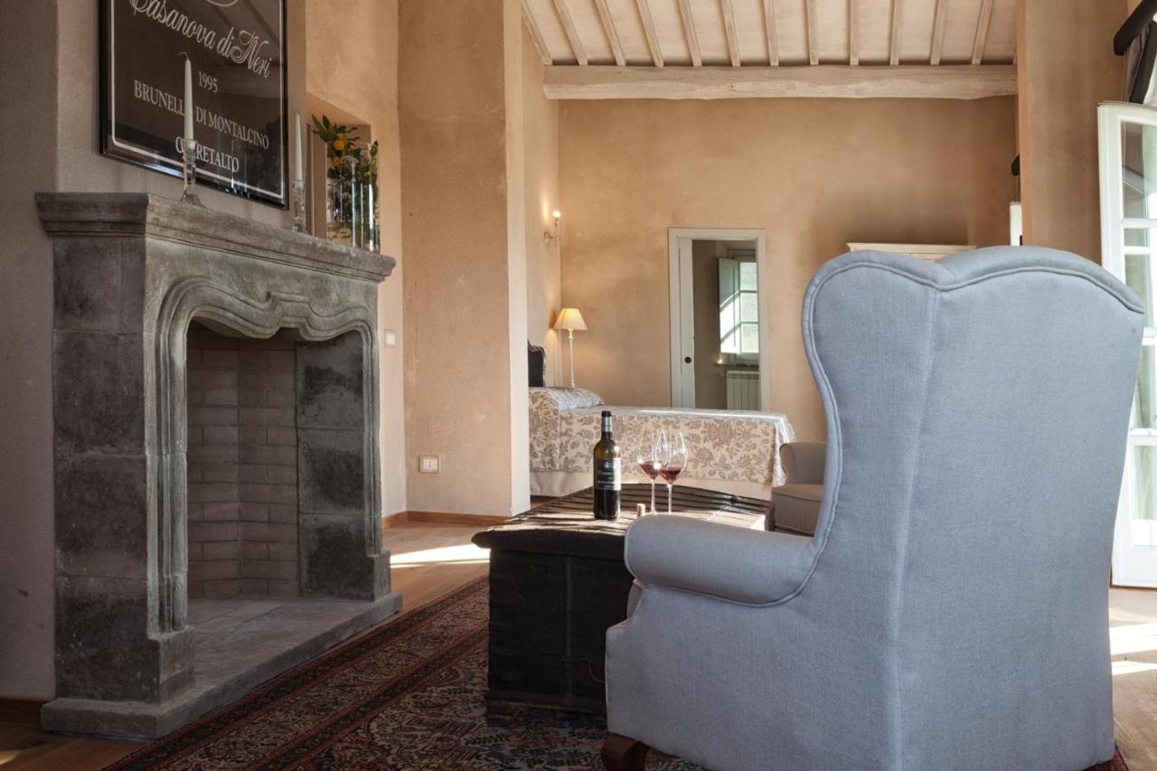 Willa Casanova Di Neri Relais Montalcino Zewnętrze zdjęcie
